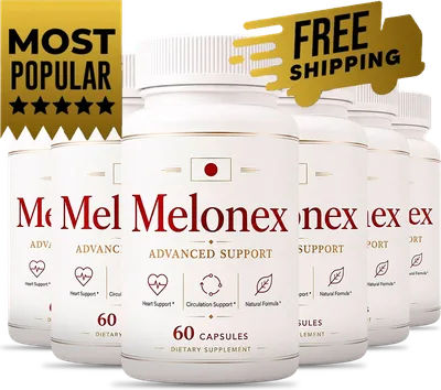 Six Melonex bottles